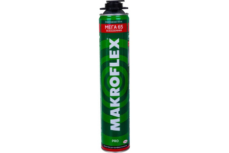 Пена монтажная Макрофлекс Mega 65 профессиональная 850мл