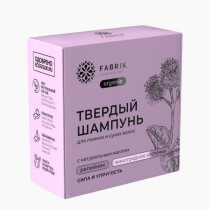 Шампунь для волос Fabrik Cosmetology Репейник твердый для ломких и сухих волос с натуральным маслом 55 г