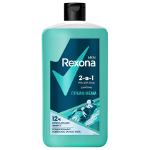 Гель для душа Rexona Глубина океана 2в1 для мужчин 750 мл