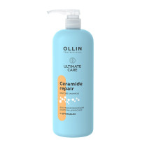 Шампунь для волос Ollin Ultimate Care Восстанавливающий с церамидами 1000 мл