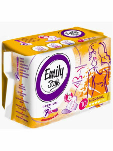 Прокладки гигиенические EMILY STYLE Premium Normal анионовые 10 шт