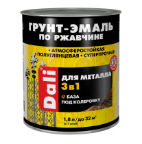 Грунт-эмаль Dali по ржавчине База А 1.8 л