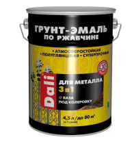 Грунт-эмаль Dali по ржавчине База С 4.5 л