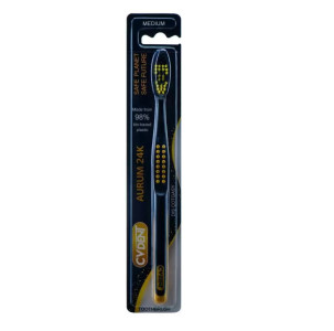 Зубная щетка CVDENT Aurum Medium средняя 
