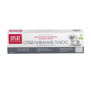 Паста зубная Splat Professional Отбеливание плюс 100 гр.