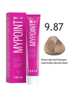 MYPOINT 9.87  очень светлый блондин коричнево-фиолетовый 60 мл.