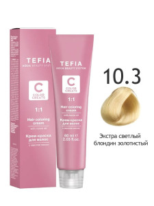 COLOR CREATS 10.3  экстра светлый блондин золотистый 60 мл.