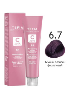 COLOR CREATS 6.7  темный блондин фиолетовый 60 мл.