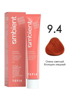 9.4 Очень светлый блондин медный 60 ил