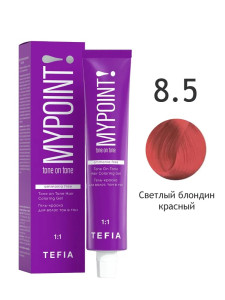 8.5 светлый блондин красный