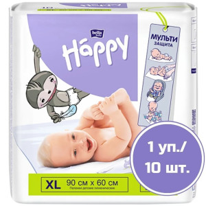 #Пеленки для детей ХЭППИ 60 х 90 см по 10 шт
