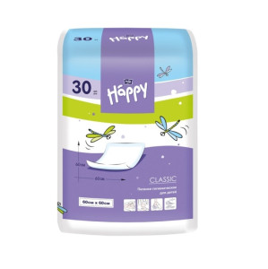 #Пеленки для детей ХЕППИ classic 60 х 60 30 шт./уп.