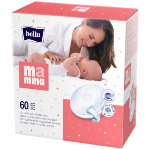 #Лактационные вкладыши Bella mamma 60 шт