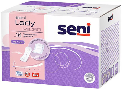 Прокладки урологические Seni Lady Micro16 шт.