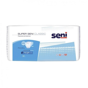 Подгузники д/взрослых Super Seni Classic Large 30 шт./уп.