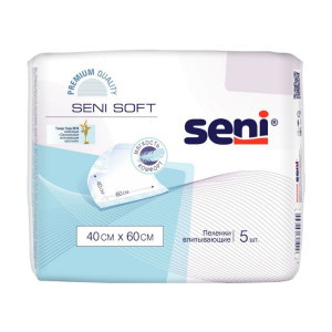 Пеленки гигиенические Seni Soft 40*60 см 5 шт.
