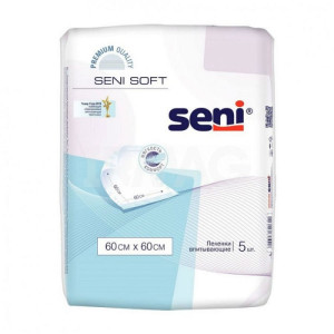 Пеленки гигиенические Seni Soft 60*60 см 5 шт.