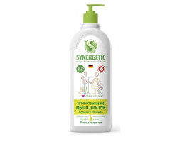Мыло жидкое Synergetic антибактериальное чистота и ультразащита 99,9% Мелисса и ромашка 1000 мл