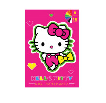 Бумага цветная Centrum Hello Kitty Neon  А4 8 цветов 16 л