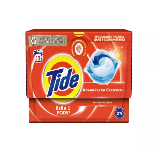 Капсулы для стирки Tide Альпийская свежесть 12 шт – 1