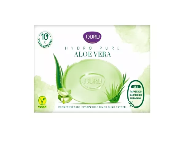 Мыло туалетное Duru Hydro Pure Алоэ вера 106 г – 1