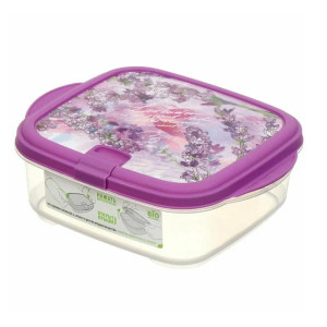 Контейнер Полимербыт Lavender для СВЧ с клапаном цвет Фиолетовый 0.9 л