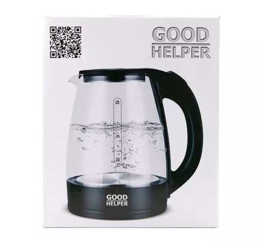 Чайник GoodHelper KG-18B01 1500Вт электрический стекло 1.8 л  – 3