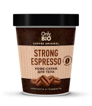 Скраб для тела Only Bio Coffee Original Strong Espresso скраб-кофе 230 мл