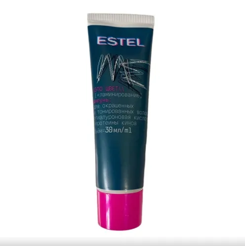 Шампунь для волос ESTEL ME Это цвет+ламинирование для окрашенных тонированных волос 30 мл – 1