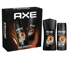 Подарочный набор Axe Dark Temptation Гель для душа 250мл, спрей-дезодорант 150мл 