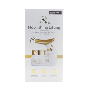 Подарочный набор GuanJing Nourishig Lifting с лифтинг-эффектом (крем 50 гр + электрический массажер)  - 1