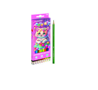 Карандаши цветные deVENTE Candy Cat 18 цветов