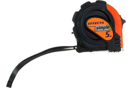 Рулетка 5мх19мм Effecta Simple
