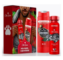 Подарочный набор Old Spice Wolfthorn дезодорант-спрей+ гель для душа 3в1