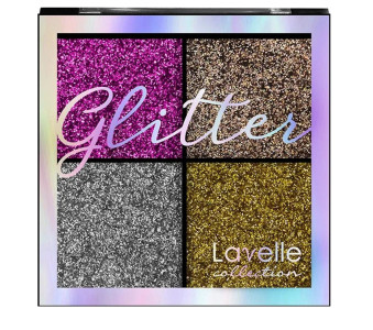 Тени для век LAVELLE Glitter тон 02 Северное сияние