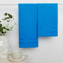 Полотенце вафельное Fine Line Звезды цвет Синий 30*60 см