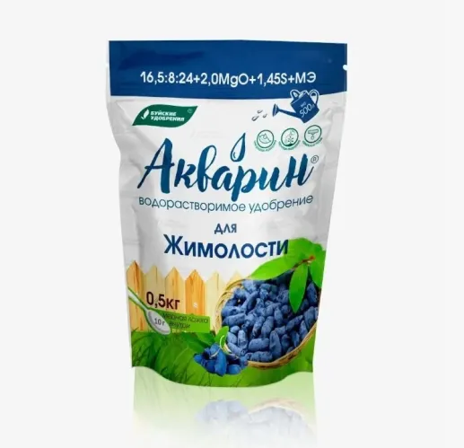 Удобрение Буйские удобрения Акварин водорастворимое для жимолости 0.5 кг – 1