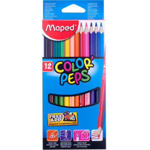 Карандаши цветные Maped COLOR PEPS 12 цветов