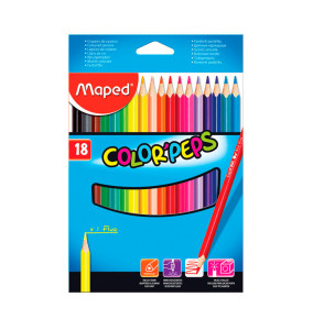 Карандаши цветные Maped COLOR PEPS 18 цветов