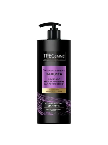 Шампунь для волос TRESemme Repair And Protect восстановление и защита шампунь для поврежденных волос с биотином и аминокислотами 1 л – 1