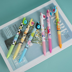 Ручка гелевая Monster Eye Inmorning автоматическая черный