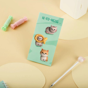 Конверт для денег Meshu Cat глянцевая ламинация 85*164 мм