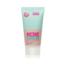 Тональный крем BEAUTY BOMB Acne fighter матирующий плотный тон 02 Светло-бежевый 25 мл