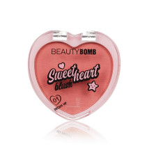 Румяна BEAUTY BOMB Sweetheart сухие компактные тон 01 Персиковый с шиммером 3.5 гр