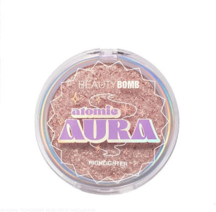 Хайлайтер для лица BEAUTY BOMB Atomic Aura тон 01 Золотисто-розовый 8 гр - 1