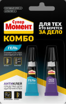 Клей секундный Момент Супер Комбо гель 7 мл
