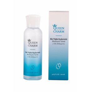 Тонер для лица Queen Charm увлажняющий с гиалуроновой кислотой 10% 120 мл 