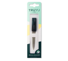 Пилка для ногтей TRUYU галантерея компактная с сапфировым напылением 
