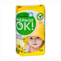 Мыло туалетное Меридиан МалышОК Экстракт череды ГОСТ 100 гр