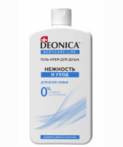 Гель для душа Deonica Нежность и уход 750 мл